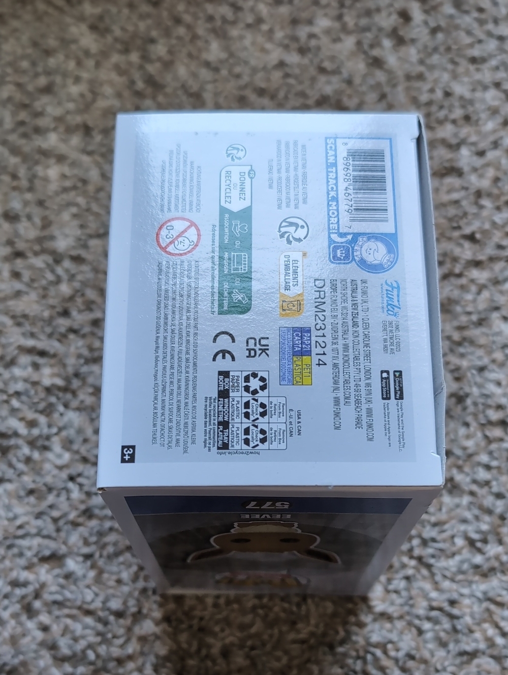 Eevee Funko Pop Doll In Box - Picture 6 of 6